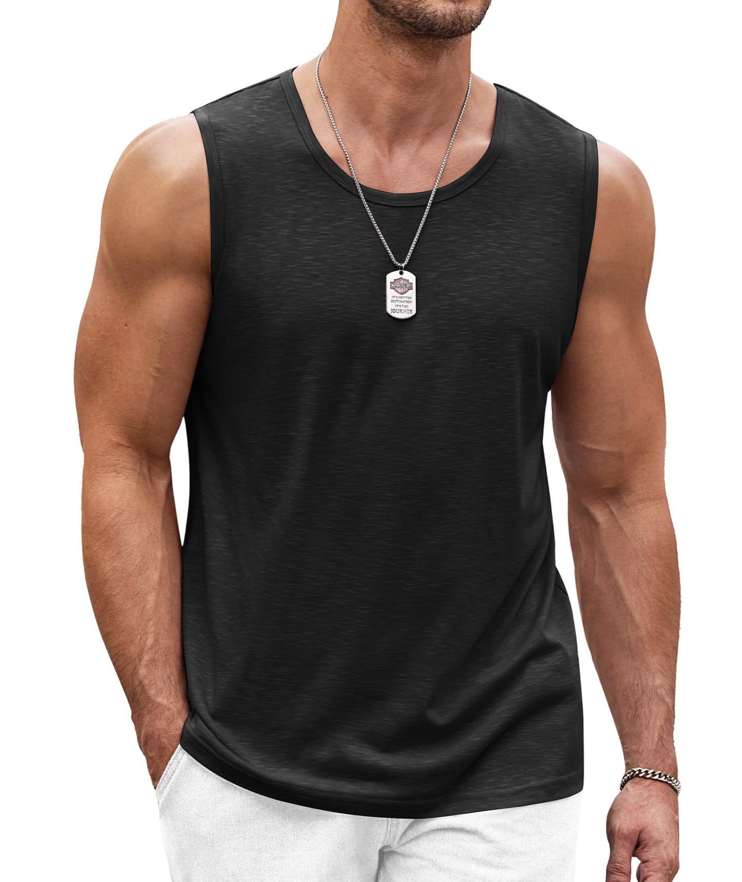 🔥8 Gym Muscle Shirts for Only $24🔥Men's Workout Tank Top Casual Soft Sleeveless Gym Muscle Shirts Bodybuilding Tee