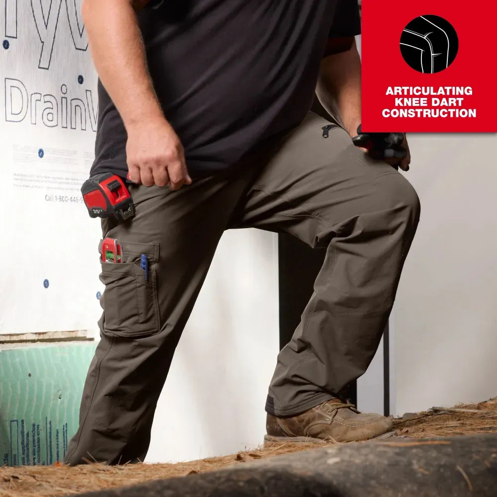 Men's 8-PACK Tech Work Pants with 7 Pockets