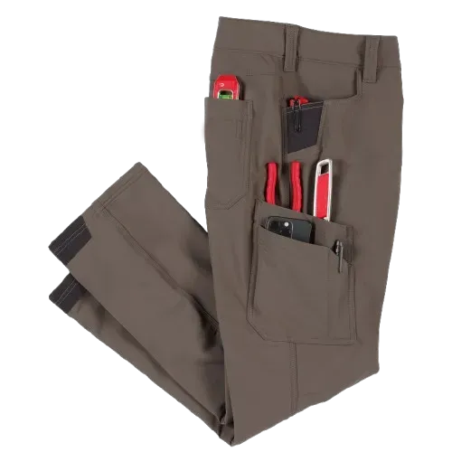 Men's 8-PACK Tech Work Pants with 7 Pockets