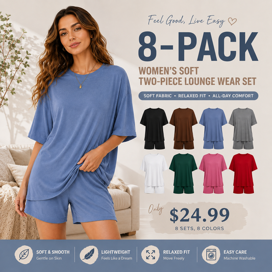 🌸Women's Soft Neck Lounge Set😍