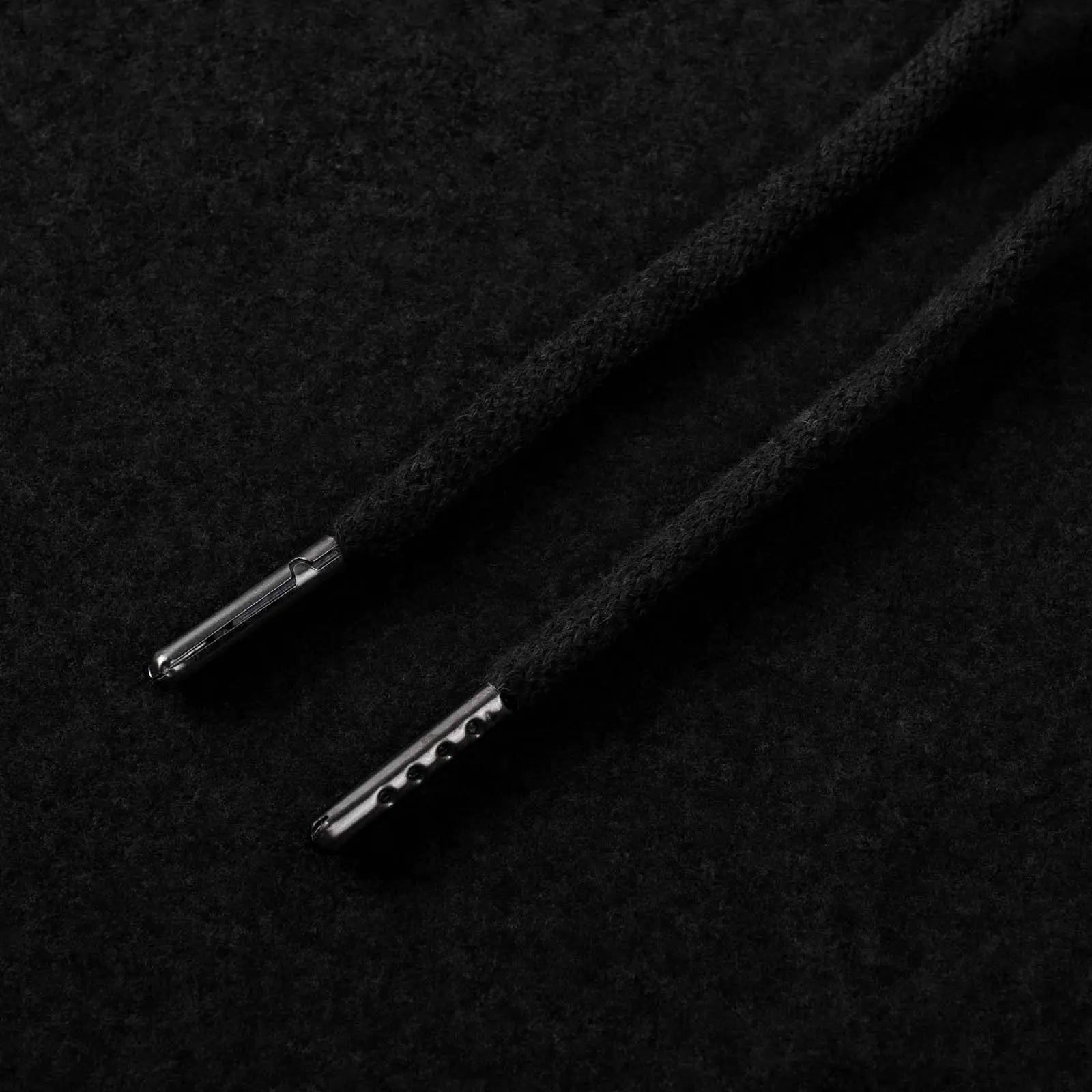 Hoodie drawstring detail