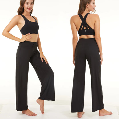 Wide Leg Pocket Sweatpants