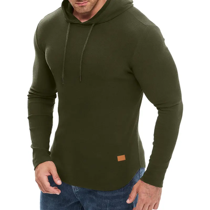 Mens Fleece Hooded Sweatshirt Pullover