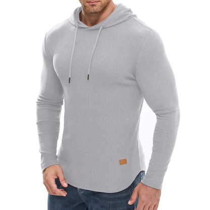 Mens Fleece Hooded Sweatshirt Pullover